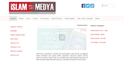 Desktop Screenshot of islamvemedya.com